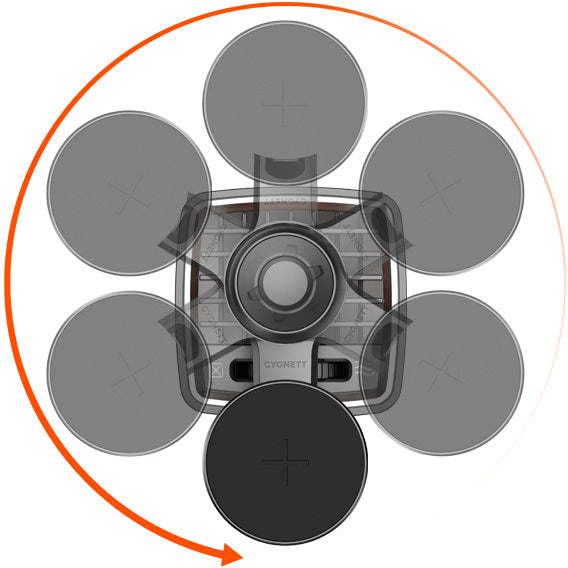 MagDrive Magnetic Car Mount Vent Black