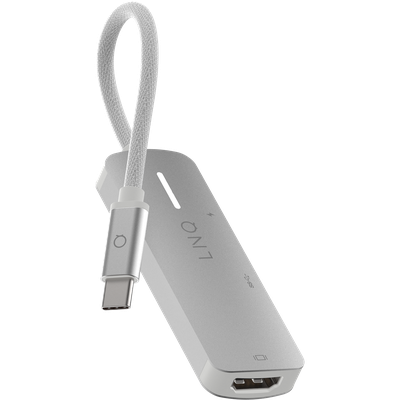 4K HDMI Adapter with PD and USB-A