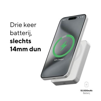 Magnetic Wireless Powerbank 10.000 mAh