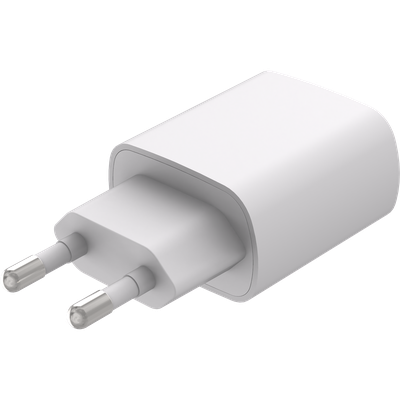 Essential 20W USB-C PD Adapter + USB-C PD Cable - 150cm - White