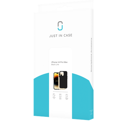 iPhone 14 Pro Max - Soft TPU Case - Black