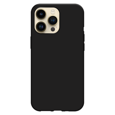 iPhone 14 Pro Max - Soft TPU Case - Black