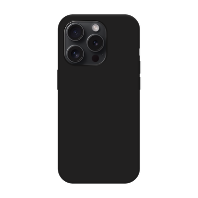 iPhone 15 Pro - Soft TPU Case - Black