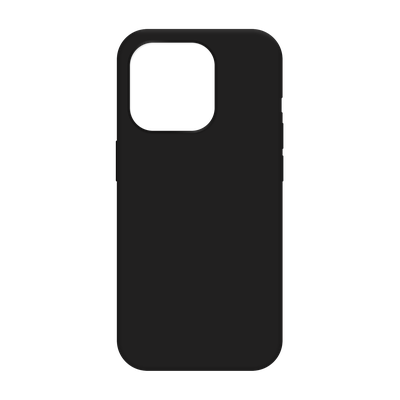 iPhone 15 Pro Max - Soft TPU Case - Black