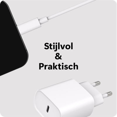 USB-C to Lightning Cable - 20cm - White