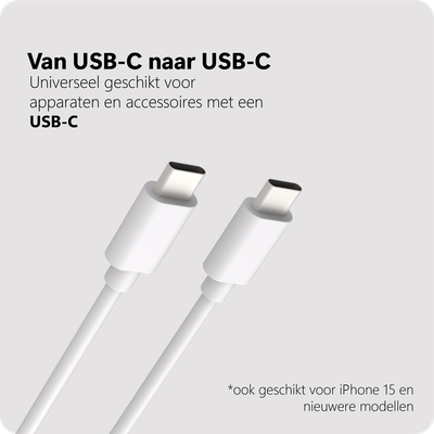 USB-C PD Cable - 20cm - White