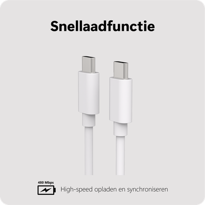 USB-C PD Cable - 20cm - White