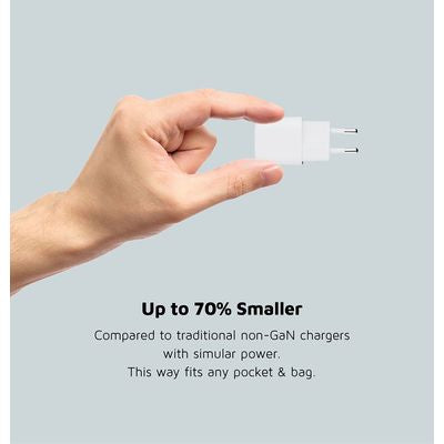 Muuroplader 20W GaN2 Ultra - White - XEC020