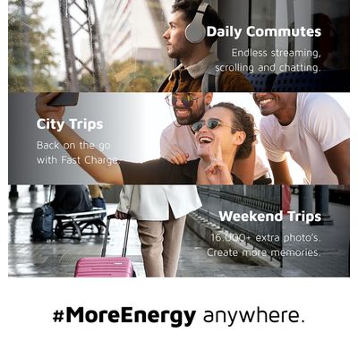 Powerbank 20.000 mAh - 35W Fuel Series - Midnight Black