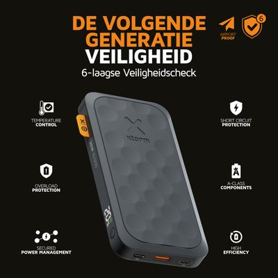 Powerbank 10.000 mAh - 20W Fuel Series - Midnight Black