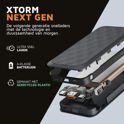 Powerbank 10.000 mAh - 20W Fuel Series - Midnight Black